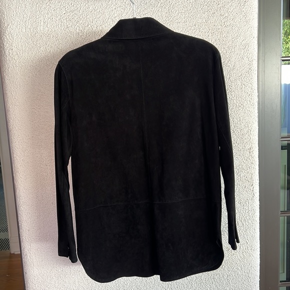 Revue size 4 leather suede Shacket (shirt/jacket) - Picture 2 of 7